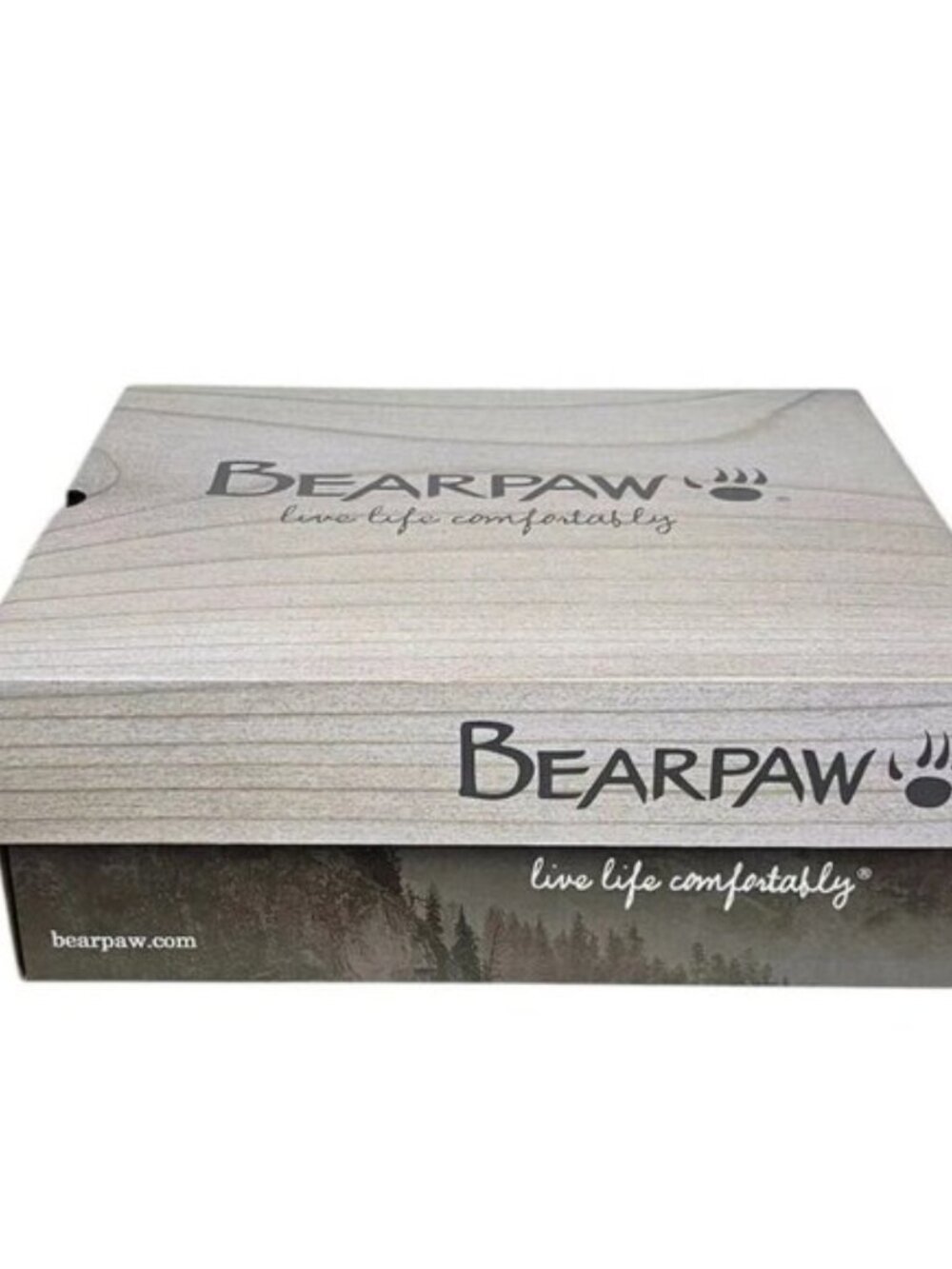 Bearpaw Boo Gray Shearling Wool Curly Lamb Fur Boho Sherpa Boots Women's 6 NEW - Picture 6 of 8